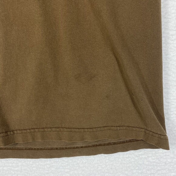 Vintage y2k Redsand Brown T-shirt Surfer Skater Logo Distressed No Tag MEASURED - Picture 2 of 11
